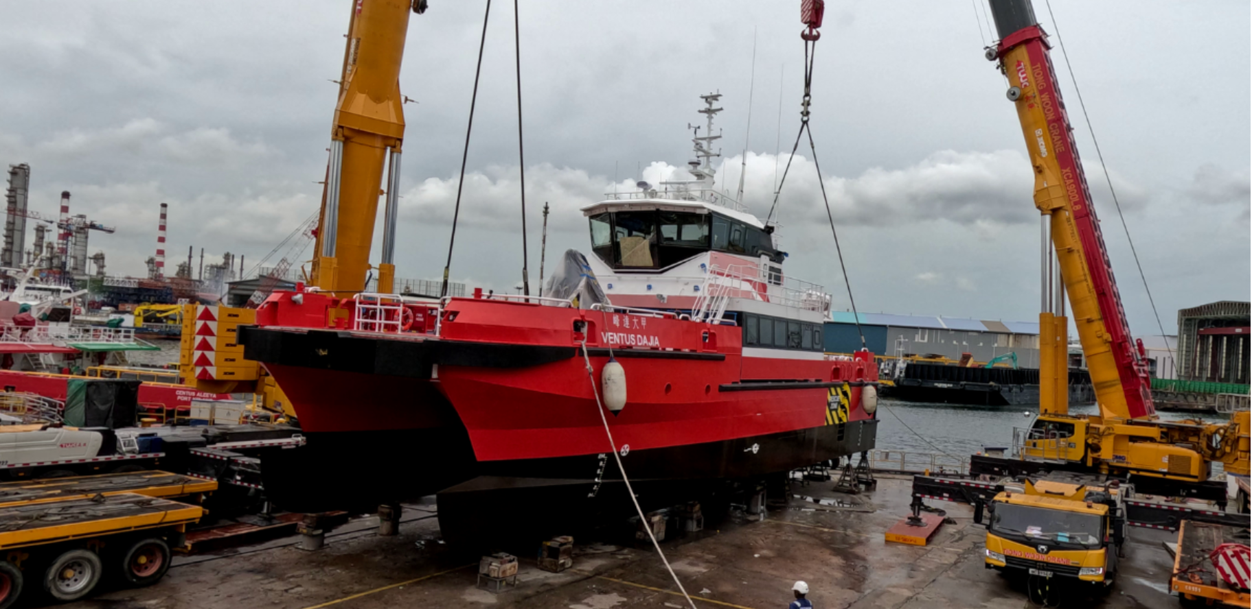 シンガポールStrategic Marine、27m Z-Bow型CTVを台湾洋上風力発電向け